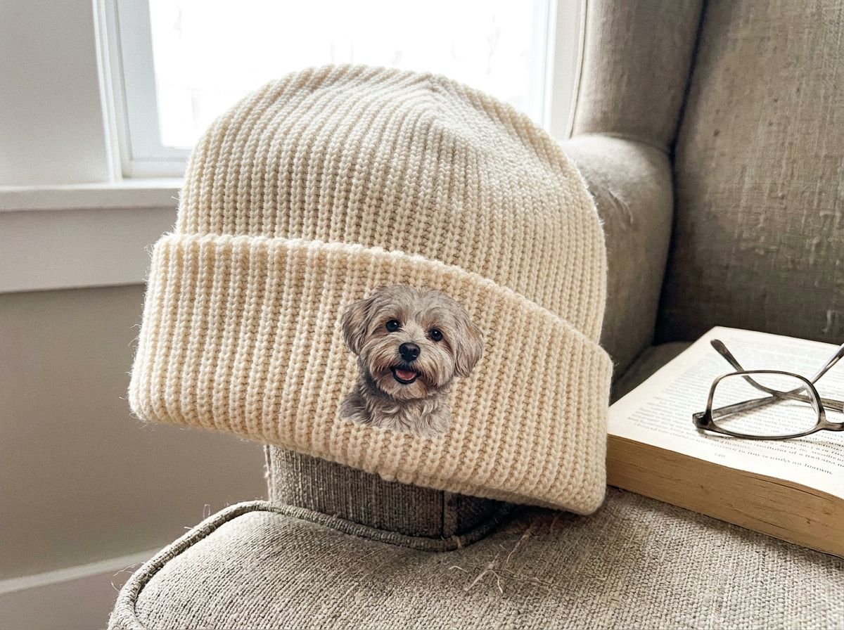 The beanie Lisa Z. received